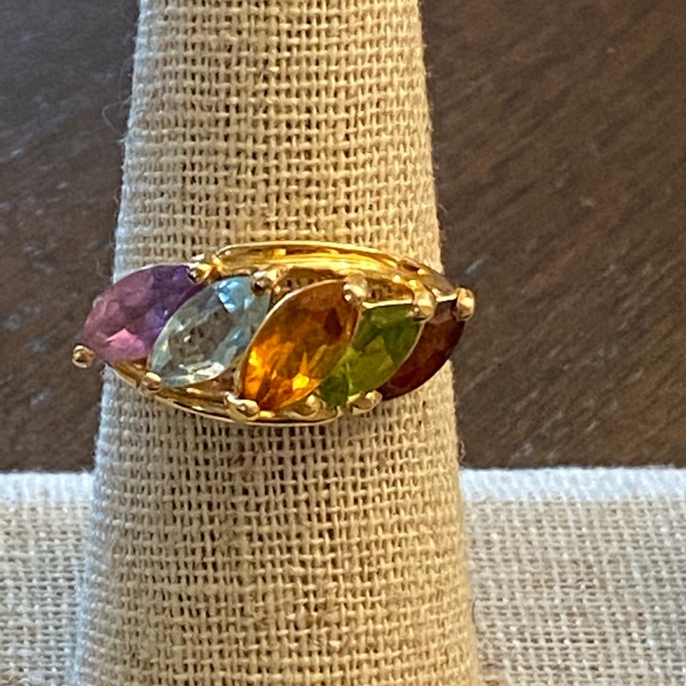 14k gold Mother’s ring - Picture 4 of 6